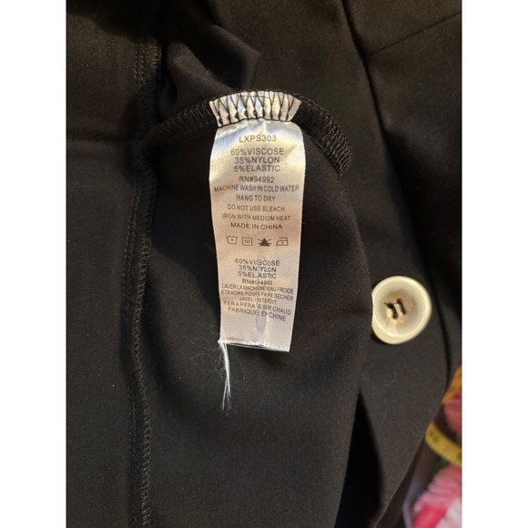 Patrizia Luca Wide-Leg Pants – Size Medium – NWT – Black – MSRP $138 - Picture 3 of 8